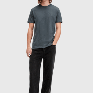 AllSaints Brace Brushed Cotton Crew Neck T-Shirt